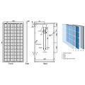 High Efficiency Mono Painéis Solares (KSM260-315W 6 * 12 72PCS)